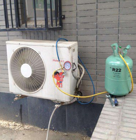 滴道空调加氟